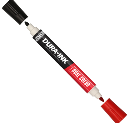 Markal Mürekkepli Markalama Kalemi DURA-INK Dual Color Permanent Ink Marker